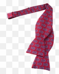 Download Hd Red Bow Tie Png - Scarf,Red Tie Png