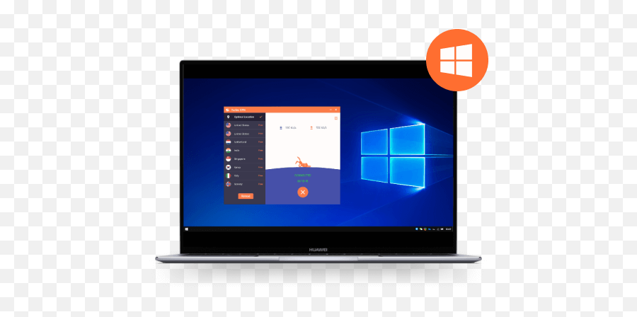 Free Vpn Download For Windows Mac Android U0026 Ios Turbo - Vertical Png,Windows 7 Vpn Icon