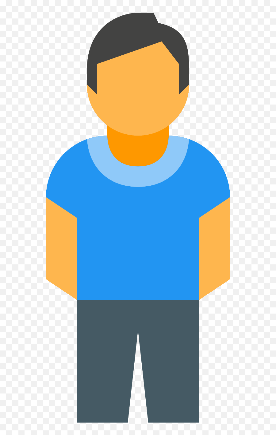 Download Boy Avatar Png Free - Vector People Icon Png,Man Standing Png