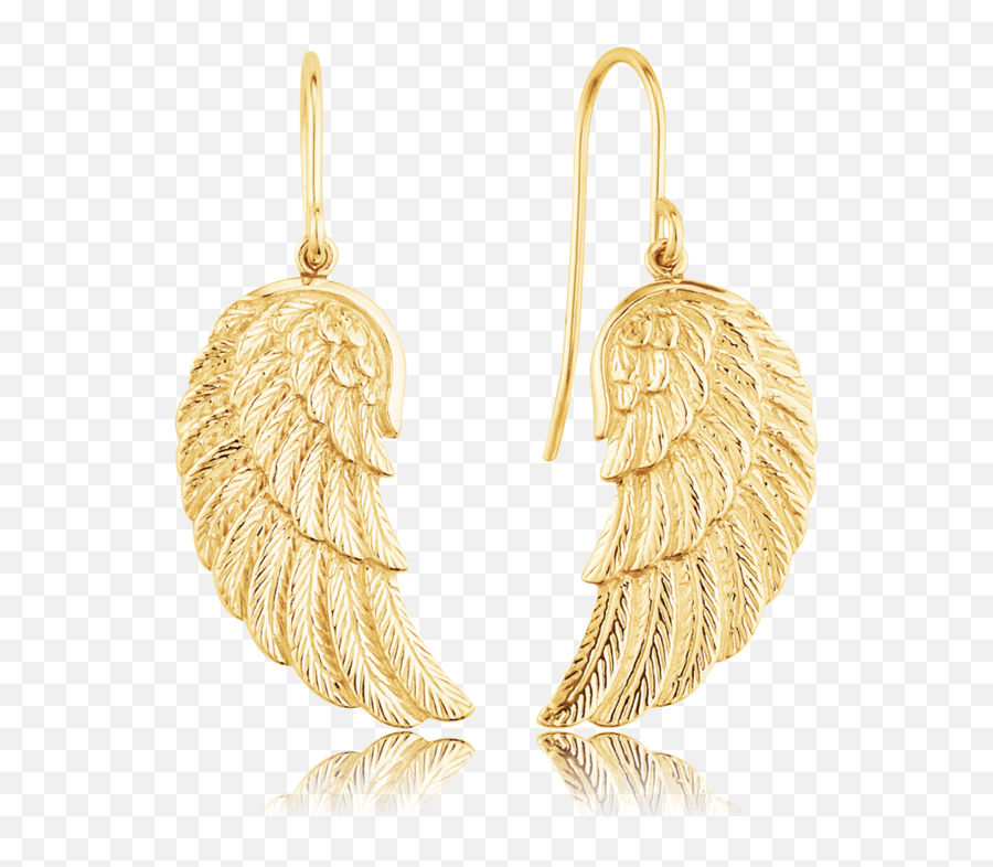 Earrings Wing Gold Ere - Wingg Ere Wing G Png,Gold Wings Png