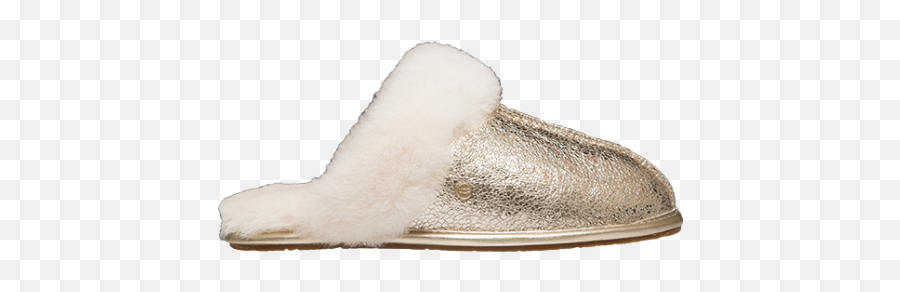 Ugg Wmns Scuffette Ii Metallic Sparkle 1125394 - Sgd Beige Round Toe Png,Ugg Icon