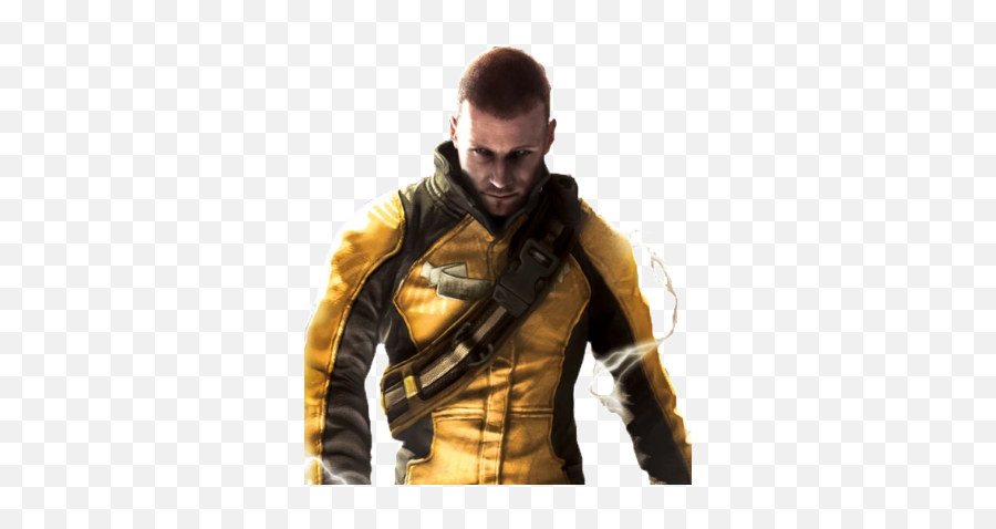 The Main Characters From Last Six Video Games You Have - Infamous Cole Jacket Png,Icon Overlord Stealth Jacket