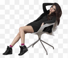 Selena Sit Png Official Psds - Selena Gomez Full Body,Selena Png