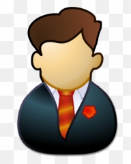 People Clipart Icon - Politician Png