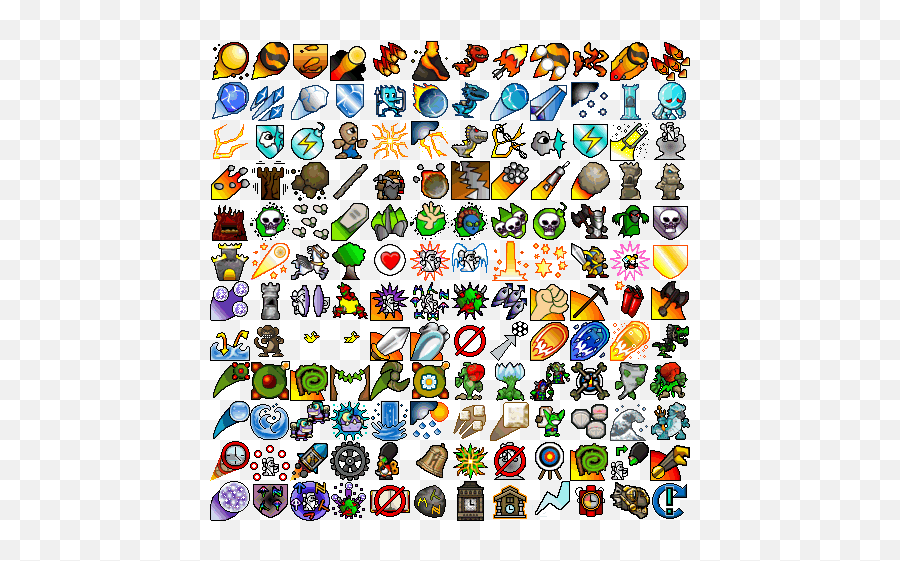 Pc Computer - Arcanists Spell Icons The Spriters Resource Language Png,Spell Icon