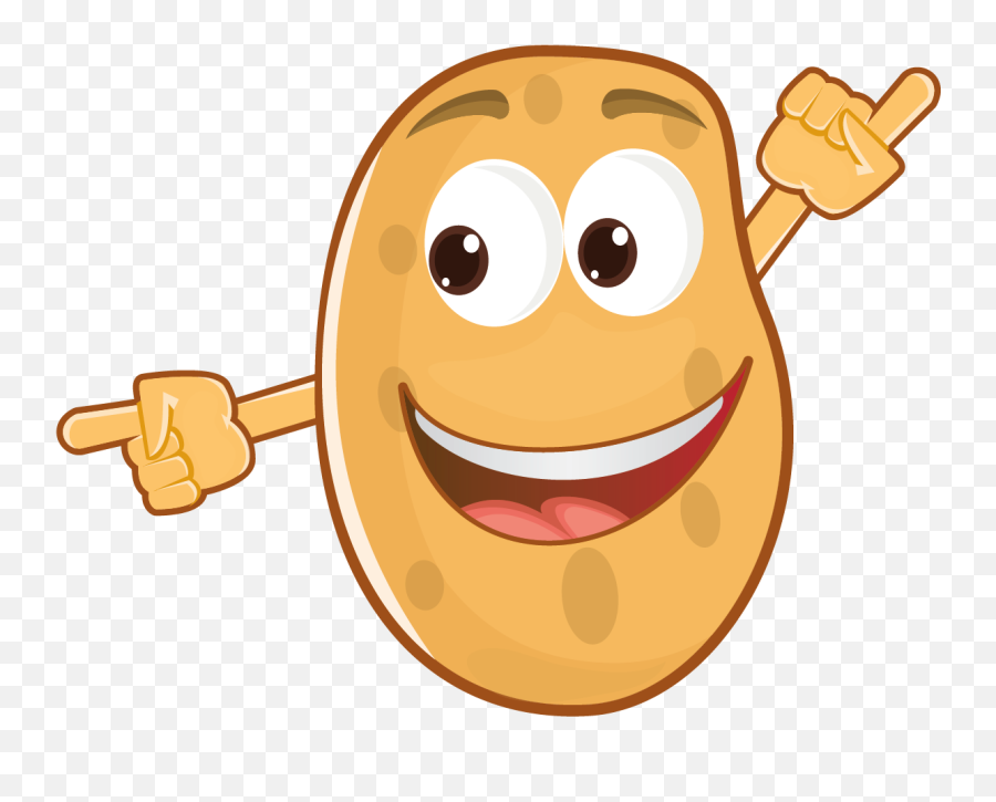 Potato Smilly Cartoon Drawing Free Image Download - Transparent Potato Clip Art Png,Icon Comic Character