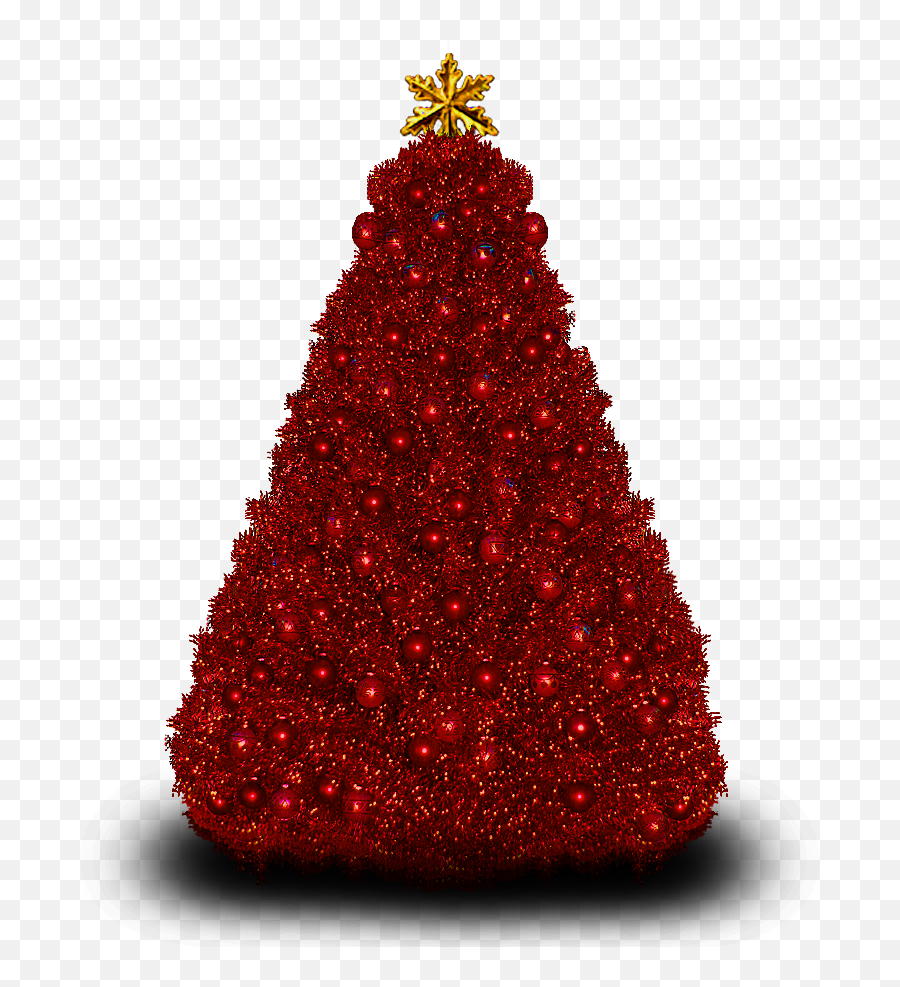 Red Christmas Tree Png 1 Image - Christmas Day,Red Tree Png