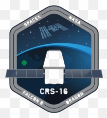 Flight Heritage Vorago Technologies - Crs 16 Mission Patch Png,Spacex Png
