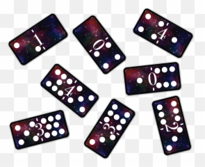Strange And Scrambled Dominoes Png