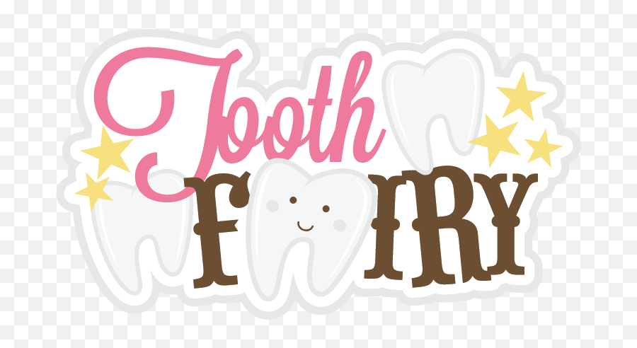 Download Tooth Fairy Title Svg Scrapbook - Transparent Background Tooth Fairy Clipart Png,Tooth Transparent Background