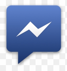 Png Free Vector Facebook Messenger Download 11614 - Chat Icon