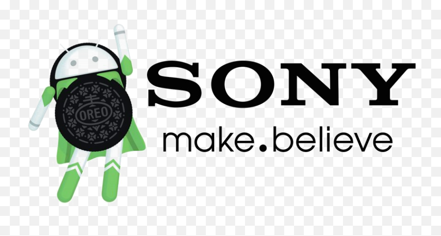 Android Oreo Png Transparent Images All - Sony Logo Make Believe,Oreo Transparent