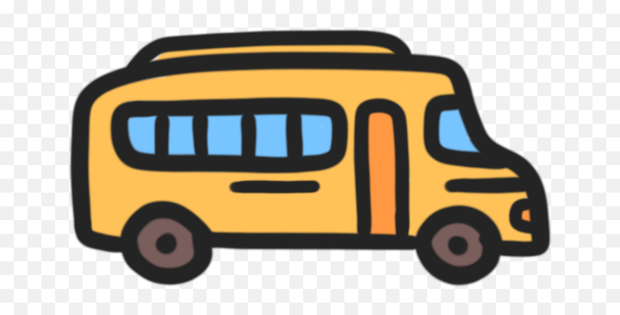 Cute School Icon Pack Png And Svg - Cute Bus Icon Png,School Clipart Png