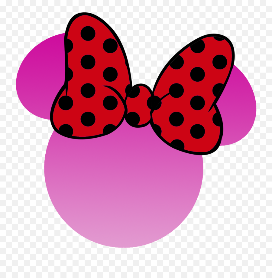 Minnie Mouse Ribbon Png - Moño Minnie Png,Minnie Mouse Bow Png