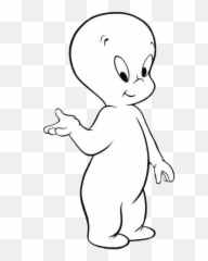 Casper The Friendly Ghost Transparent Png - Stickpng Casper Smiling,Ghost Transparent Background