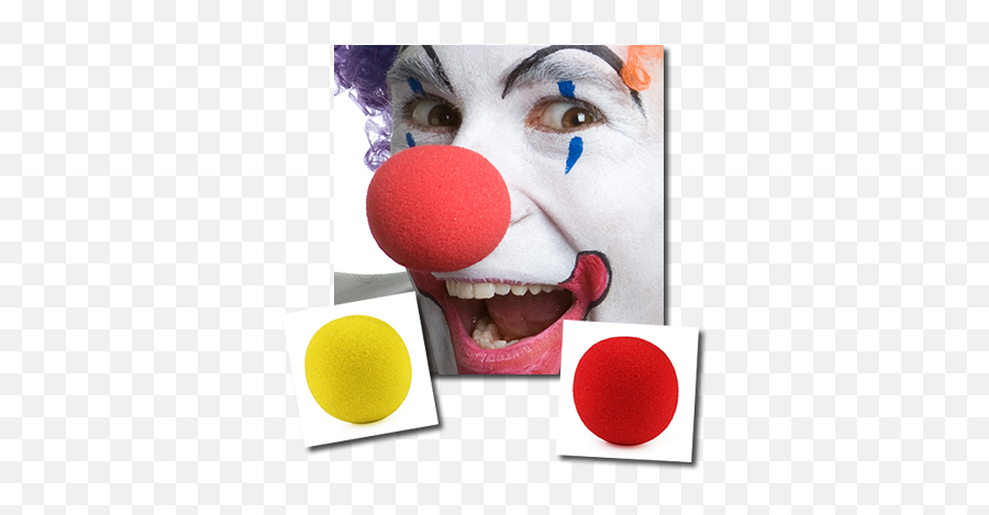 Download Clown Nose Png - Creepy Clown Rainbow Wig,Clown Nose Png