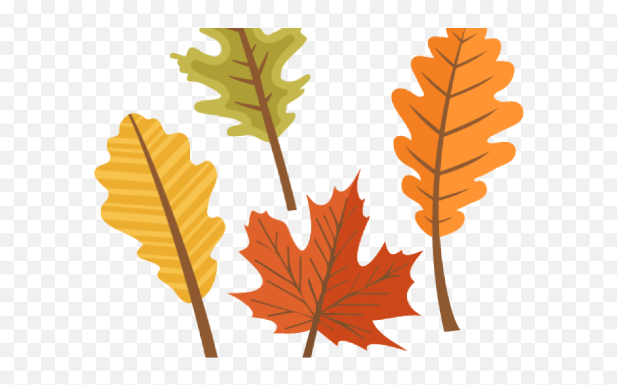 Fall Leaves Clipart - Cute Autumn Leaves Cliparts Fall Clipart Leaves Png,Fall Leaves Clipart Png