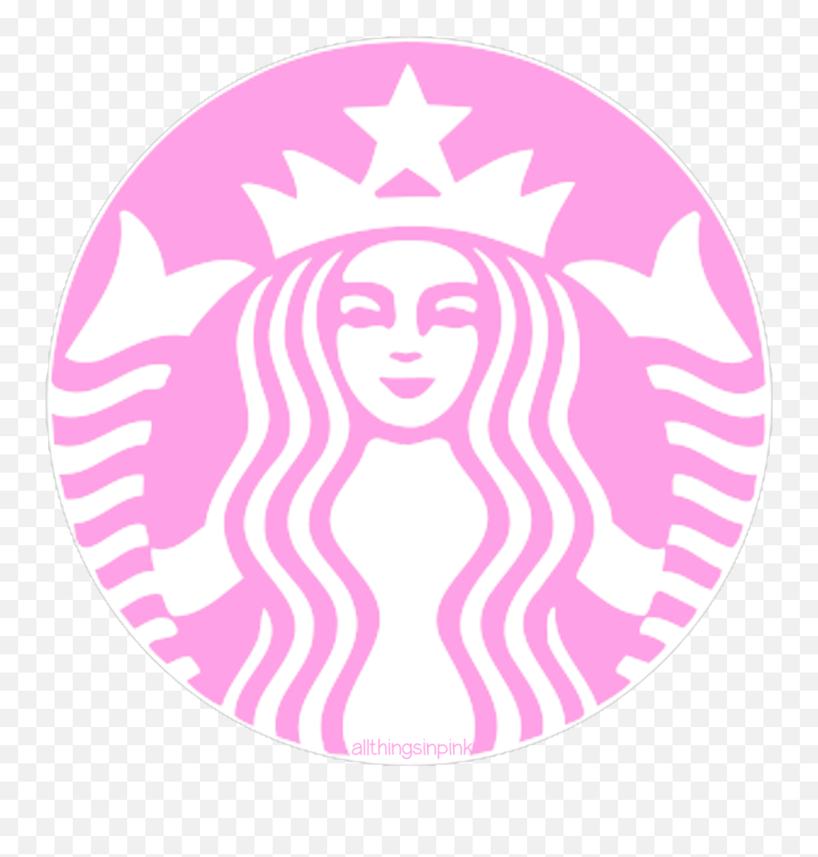 Download Free Png Tumblr Starbucks Transparent 7764 Notes - Pink Starbucks Logo,Starbucks Logo Png