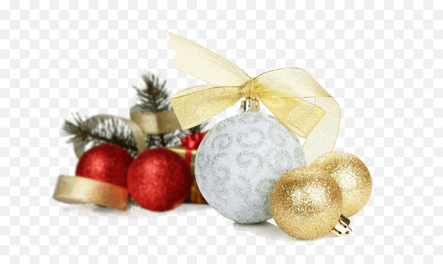 Download Christmas Decorations - Gold Silver Christmas Christmas Day Png,Christmas Decorations Png