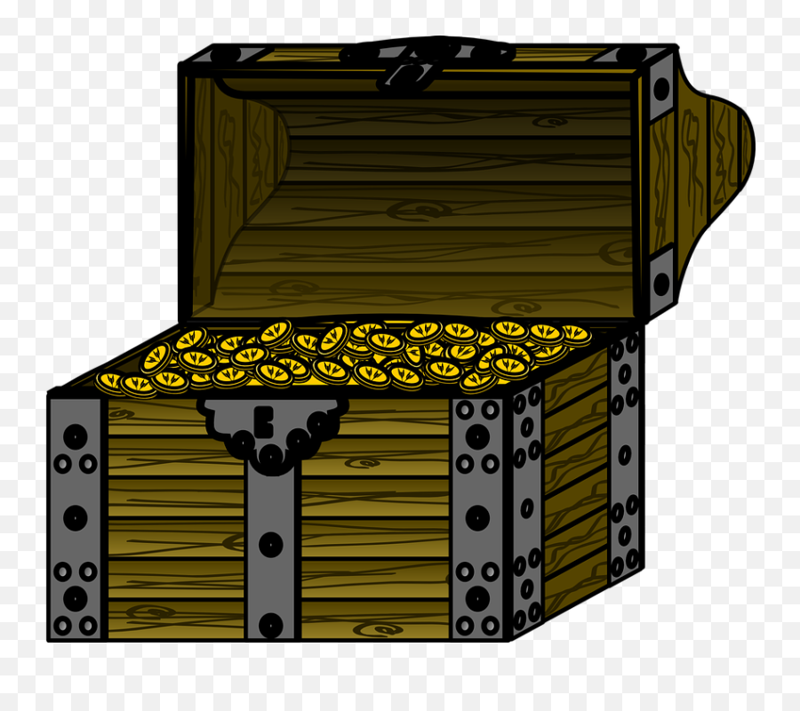 Pirates Clipart Treasure Chest - Open Treasure Chests Clip Art Png,Treasure Chest Transparent