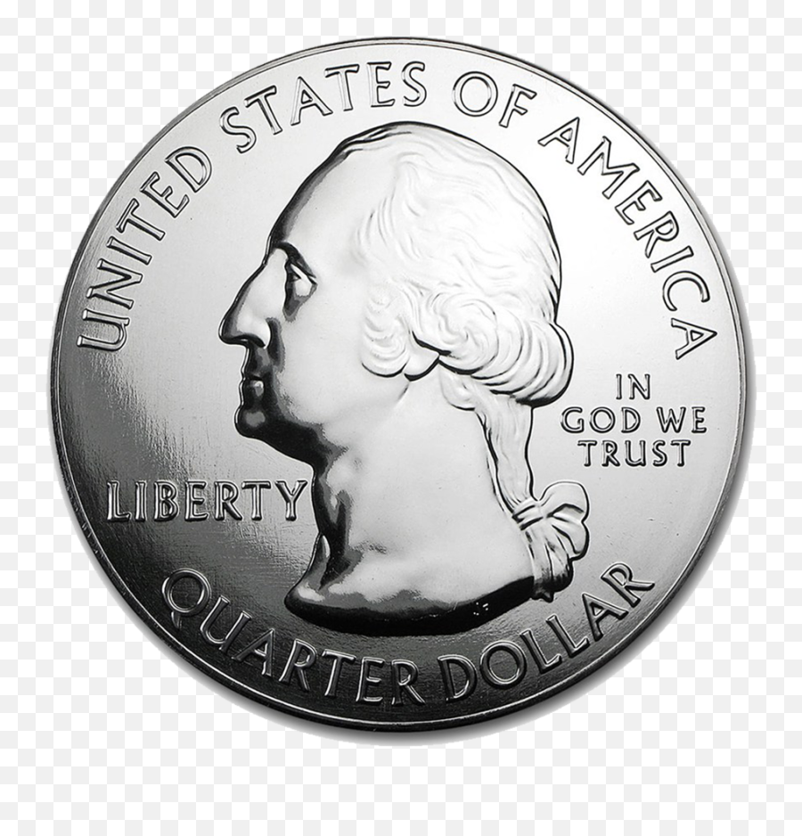 Coin United States Washington Quarter Png Transparent