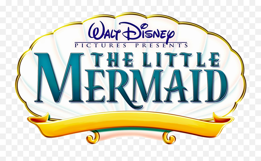 The Little Mermaid Logo Png 5 Image - Little Mermaid Shell Png,The Little Mermaid Png