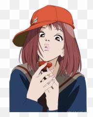Anime Girl With Brown Hair Png - Transparent Tumblr Anime Mamimi Samejima Png