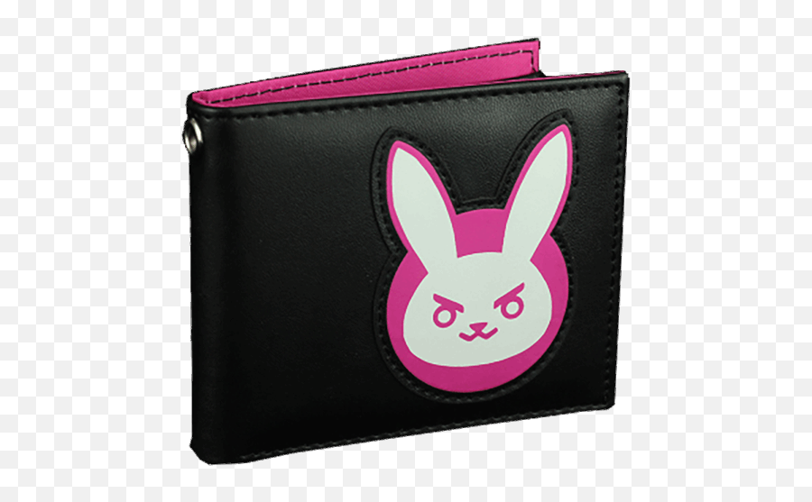 Blizzard - Overwatch Dva Bunny Black Bifold Wallet Jinx Overwatch Graphic Wallet Adult Png,D.va Png