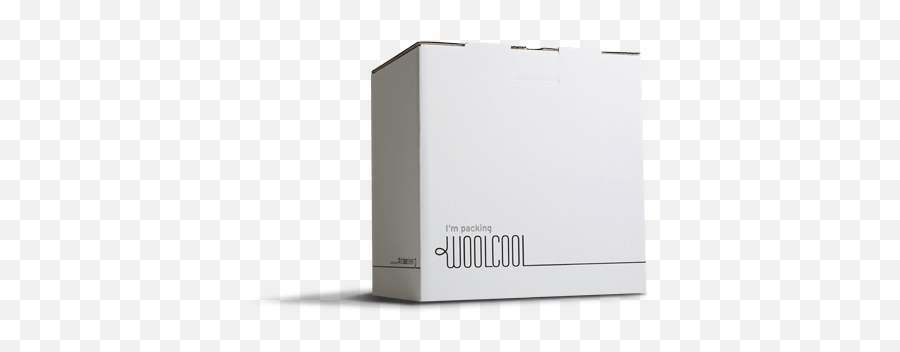 Insulated Pharma Courier Box Woolcool Packaging - Courier Box White Png,White Box Png