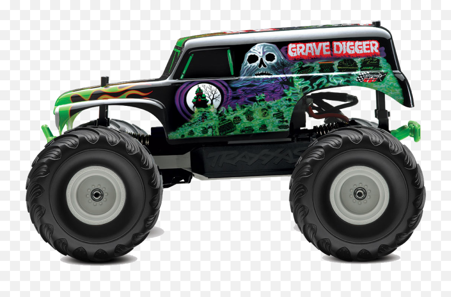 Grave Digger Monster Truck Transparent - Mini Rc Monster Truck Png,Monster Truck Png