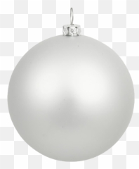 Silver Christmas Ball Png Image Mart - Lampshade