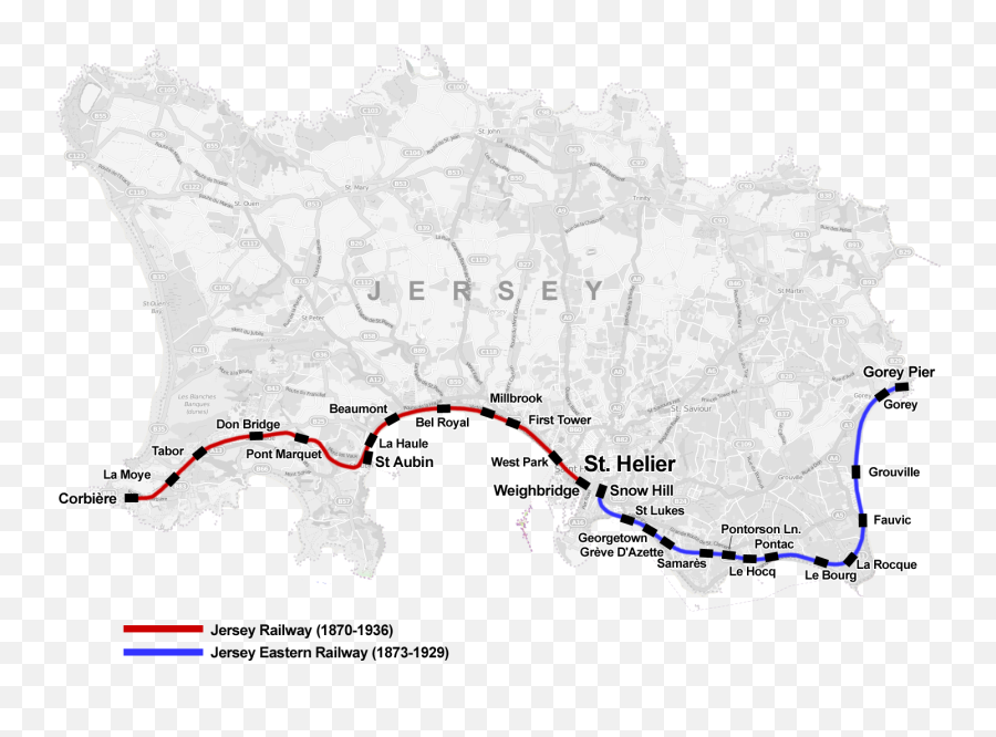 Filejersey Railway Mappng - Wikimedia Commons Les Ecrehous,Jersey Png