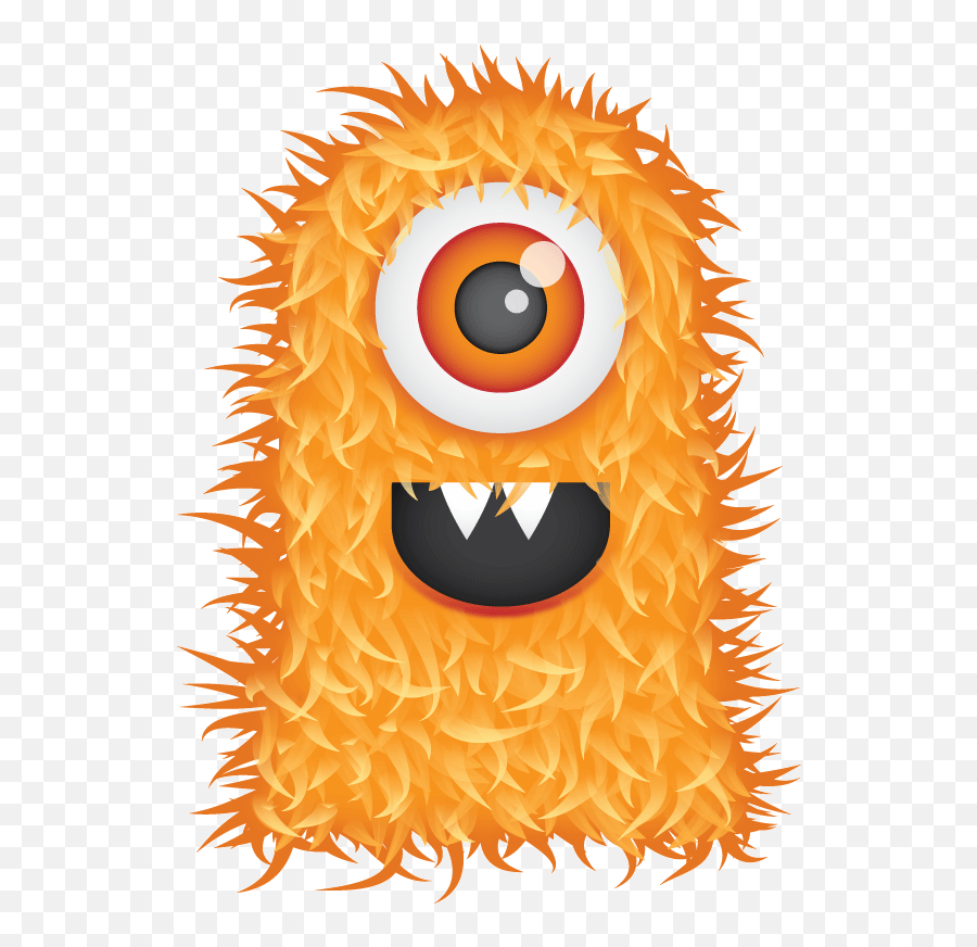 Cute Hairy Monster Clip Art Free Download - Clipart Monster Cute Png,Monster Png