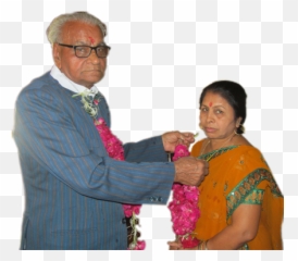 Indian People - Old Age Marriage HD Png Download