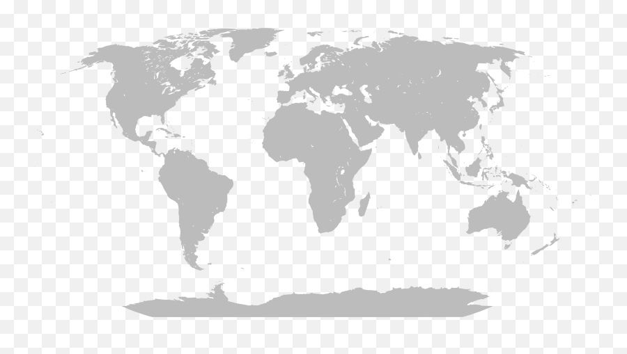 World Map Blank Gmt - World Map Graphic Png,World Map Png
