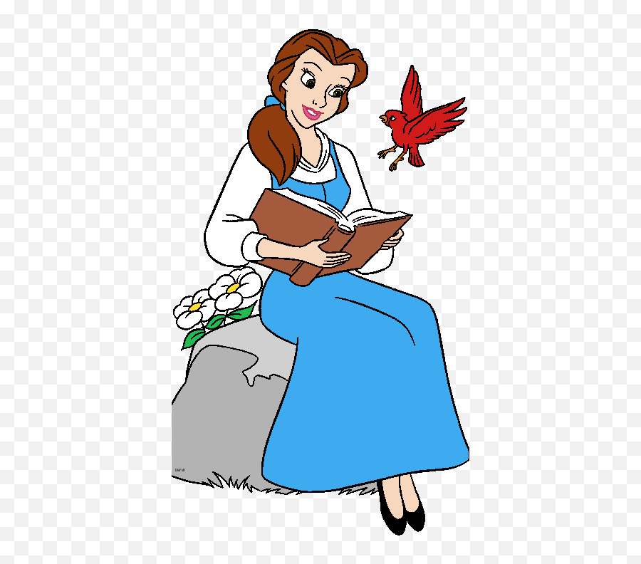 Belle Beauty And The Beast Clipart Jpg - Belle Beauty And The Beast Clipart Png,Beauty And The Beast Transparent