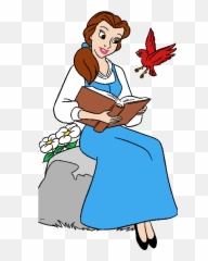 Belle Beauty And The Beast Clipart Jpg - Belle Beauty And The Beast Clipart Png,Beauty And The Beast Transparent