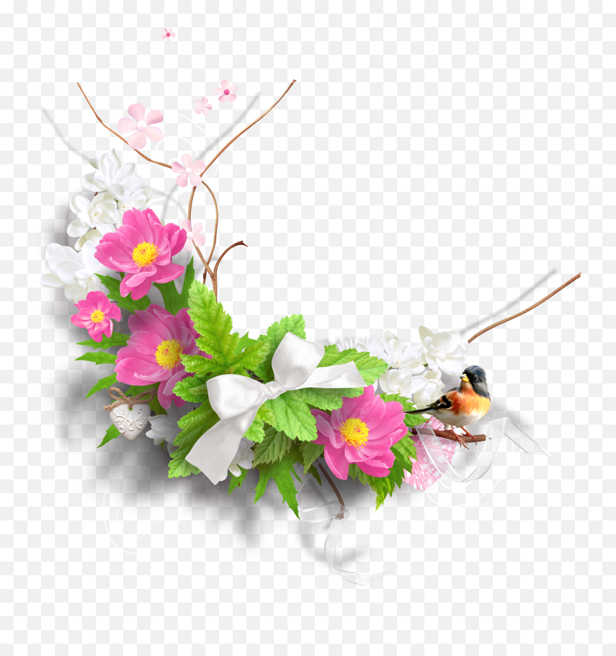 Pink Spring Flower Png Free Library Flowers