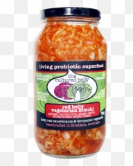 Download Red Belly Vegetarian Kimchi - Carrot Full Size Meat Png,Kimchi Png