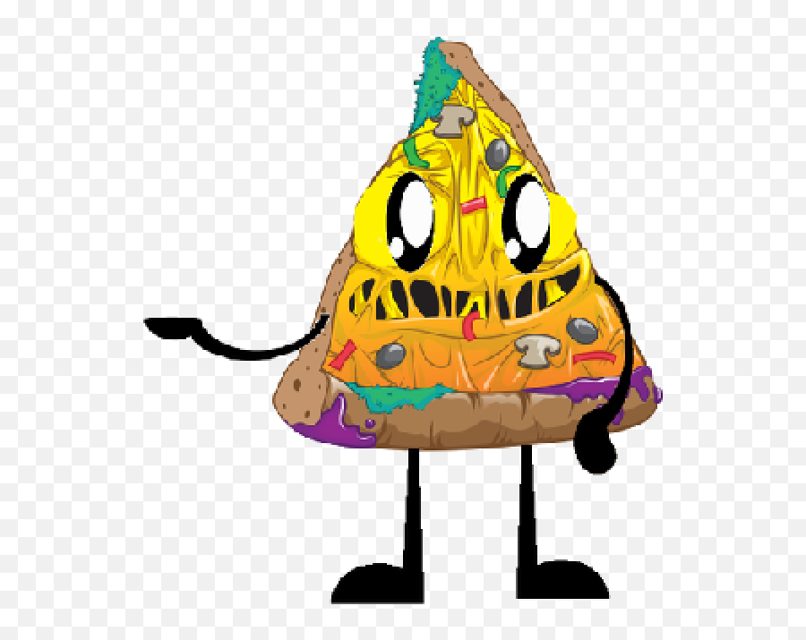 Cartoon Pizza - Object Shows Pizza Png Download Original Putrid Pizza,Pizza Cartoon Png