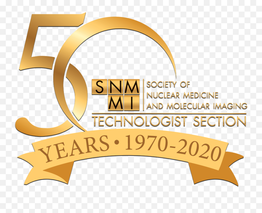 Snmmi - Ts 50th Anniversary Snmmi 50 Years Nuclear Medicine Png,50th Anniversary Logo