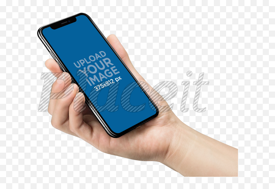 Iphone 11 Pro Mockup Being Held Against - Mockup Iphone X Hand Free Png,X Transparent Background