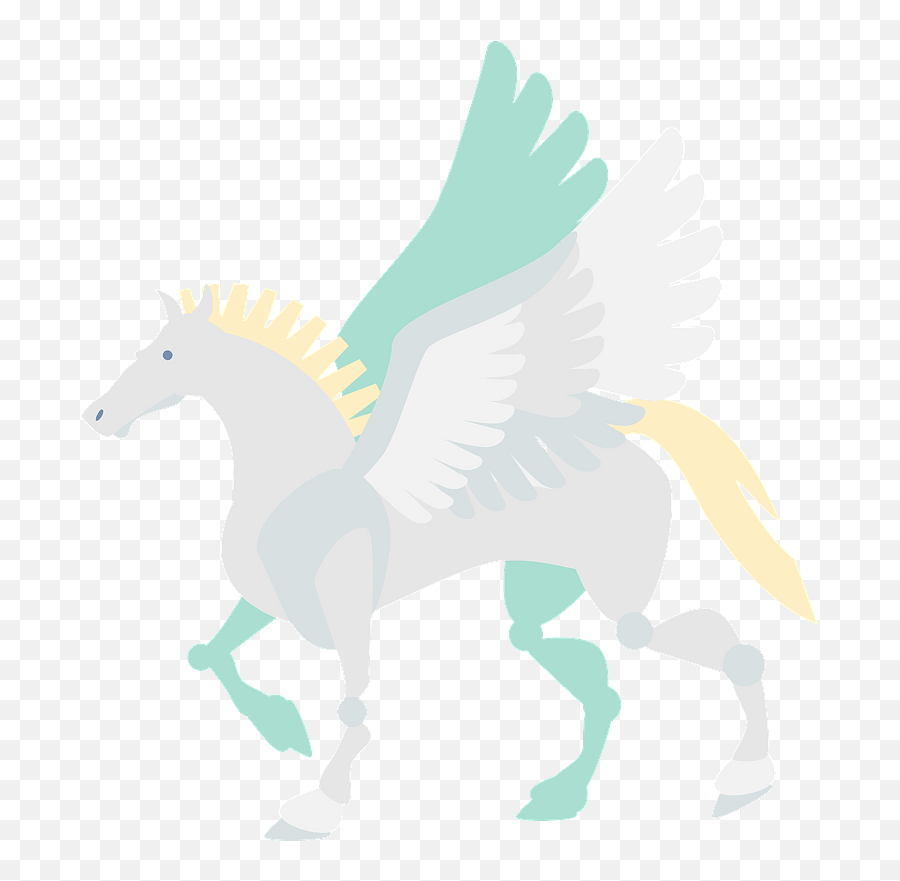 Pegasus Mythical Creature Clipart Free Download Transparent - Mythical Creature Png,Pegasus Png