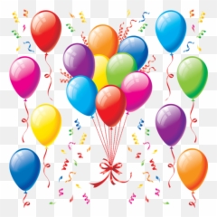 Renkli Balon Png U0026 Free Balonpng Transparent Images - Balloon Background,Balon Png