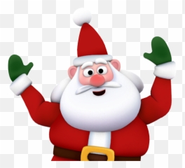 Download Santa Clause 3d Character - Full Size Png Image,Santa Clause Png