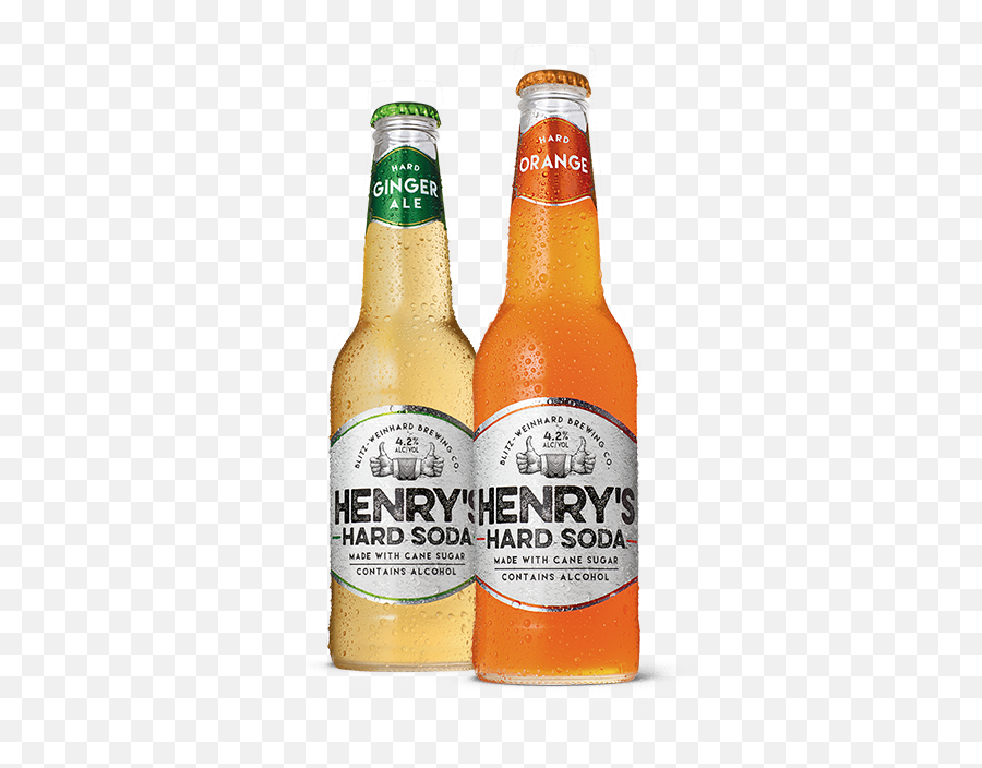 Henrys - Hardsodabottles Trendmonitor Hard Orange Soda Png,Soda Bottle Png