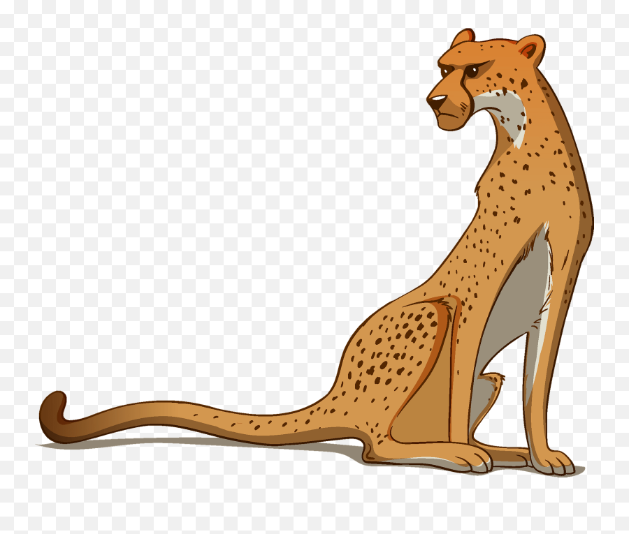 Cheetah Clipart Free Download Transparent Png Creazilla - Animal Figure,Cheetah Transparent