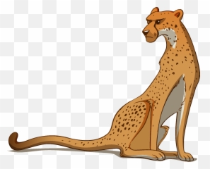 Cheetah Clipart Free Download Transparent Png Creazilla - Animal Figure,Cheetah Transparent