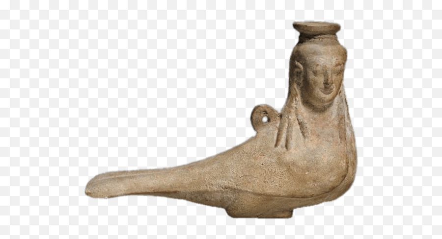 Small Statue Of Greek Siren Transparent Png - Stickpng Artifact,Greek Png