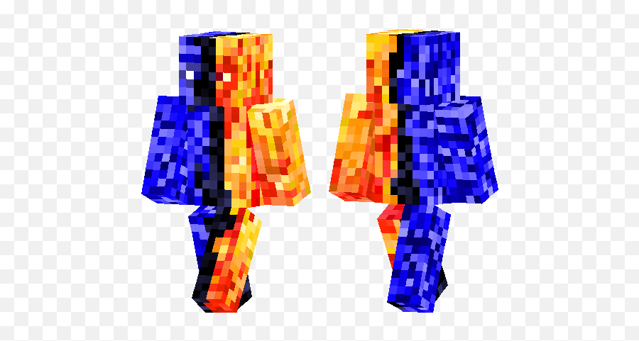Minecraft Pe Skins - Obsidian Water And Lava Png,Minecraft Lava Png